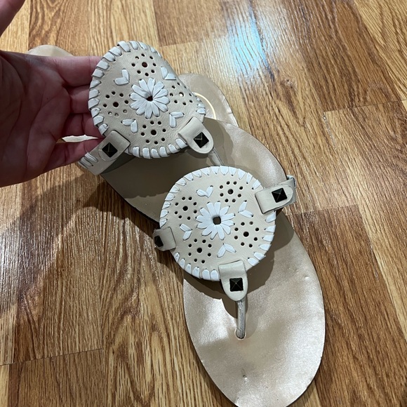 Jack Rogers Women's White Sandals - Picture 3 of 3